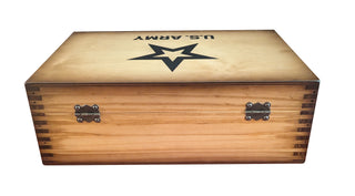 Army w/Star desk box