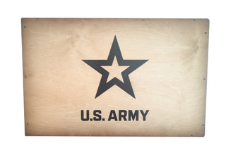 Army w/Star desk box