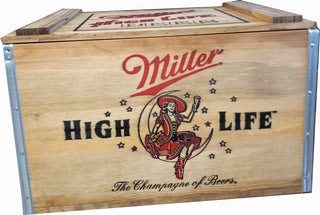 Miller High Life GIM Beer Crate - Stain only