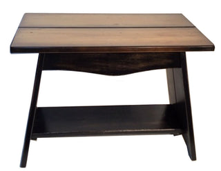 2 SLAT BENCH BLACK