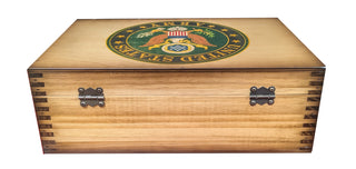 Army logo desk box