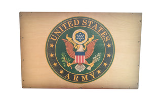 Army logo desk box