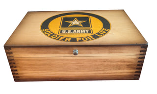 Army Soldier for Life Desk Box