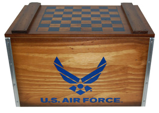 Air Force Wings Checkerboard Box