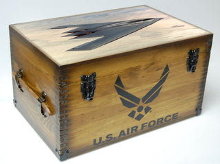 Custom Military Keepsake Box