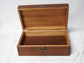 Navy Coin Holder Box -  6 row