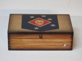 Marine Raiders Logo Desk Box w-7-8" Medallion