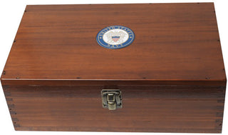 Navy Coin Holder Box -  6 row