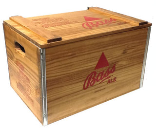 Bass Ale Beer Crate-Stain only