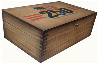 250th U.S.A. ANNIVERSARY FLAG ART DESK BOX