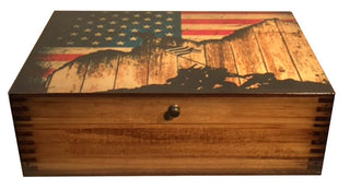 Raising of the Flag Desk Box