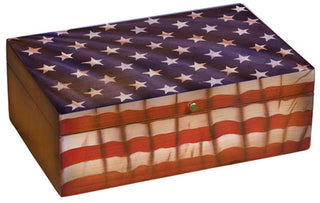 United States Flag Desk Box