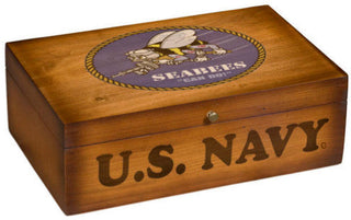 Seabees Navy Desk Box