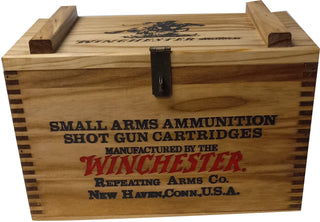 Winchester Wooden Ammo Box - Stain only