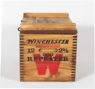 Winchester Wooden Ammo Box - Stain only