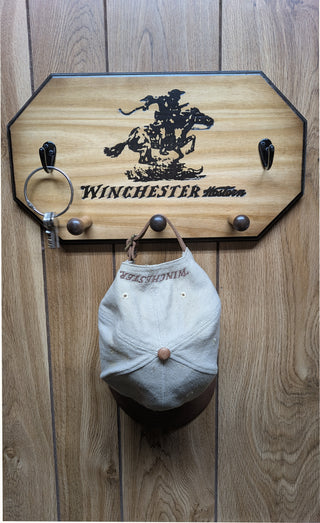 Winchester Wall Hat & Key Rack