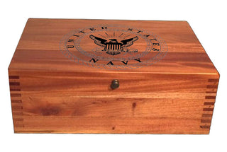 US Navy Desk Box - Cedar