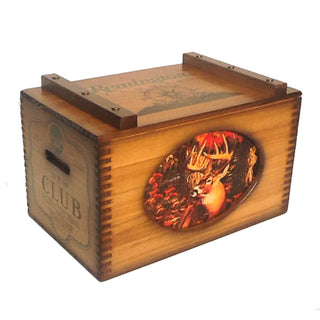 Remington Deer Wooden Storage Box