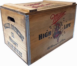 Miller High Life GIM Beer Crate - Stain only