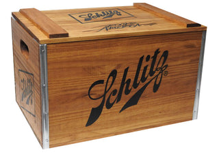 Schlitz Beer Crate-Stain only