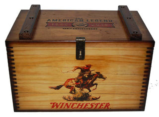 Winchester Anniversary Wooden Ammo Box