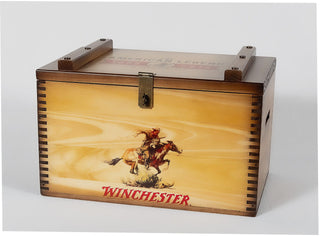 Winchester Anniversary Wooden Ammo Box