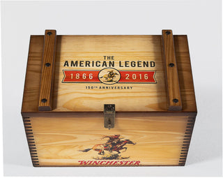 Winchester Anniversary Wooden Ammo Box