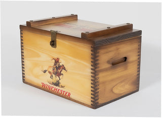 Winchester Anniversary Wooden Ammo Box