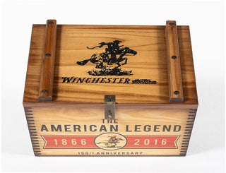 Winchester 150th Anniversary Ammo Box w-Lacquer