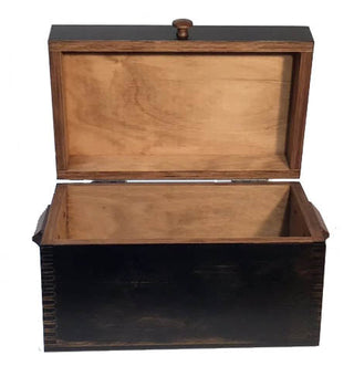 Wooden Box - Black Stain