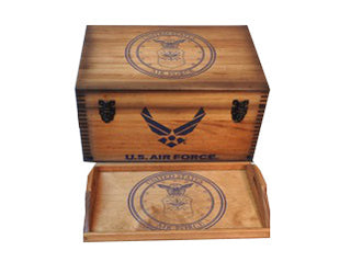 Air Force Wings Keepsake Box