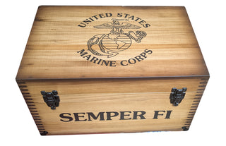 Marine Corps Keepsake Box