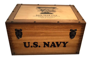 Custom Military Keepsake Box