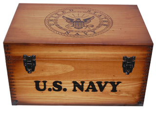 Navy Keepsake Box