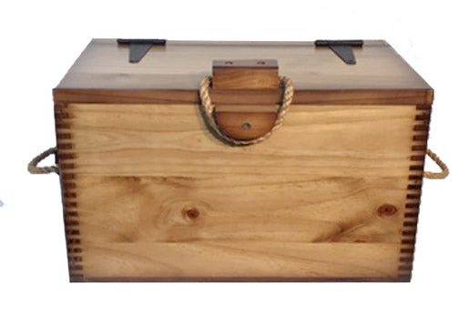 Box For Ropes ROPE HANDLE STORAGE BOX | Vintage Editions