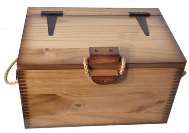 Box For Ropes ROPE HANDLE STORAGE BOX | Vintage Editions