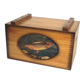 Trout Wooden Storage Box