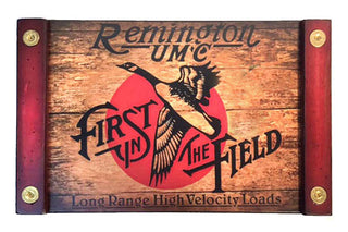 First in Field Sign Red 10" X 16"