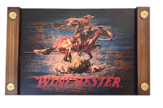 WINCHESTER HORSE & RIDER Sign 10" X 16"