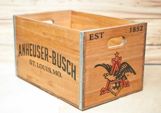 Anheuser-Busch Beer Crate No Lid