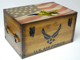 Custom Military Keepsake Box