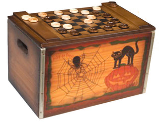 Halloween Checkerboard Box