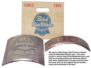 Pabst Beer Crate